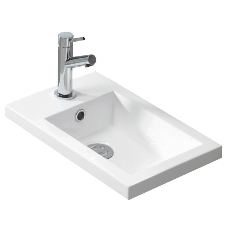 Eden 500 & 600mm Slimline Base Units & Basins - 250mm Depth (can also be used with WC Unit)
