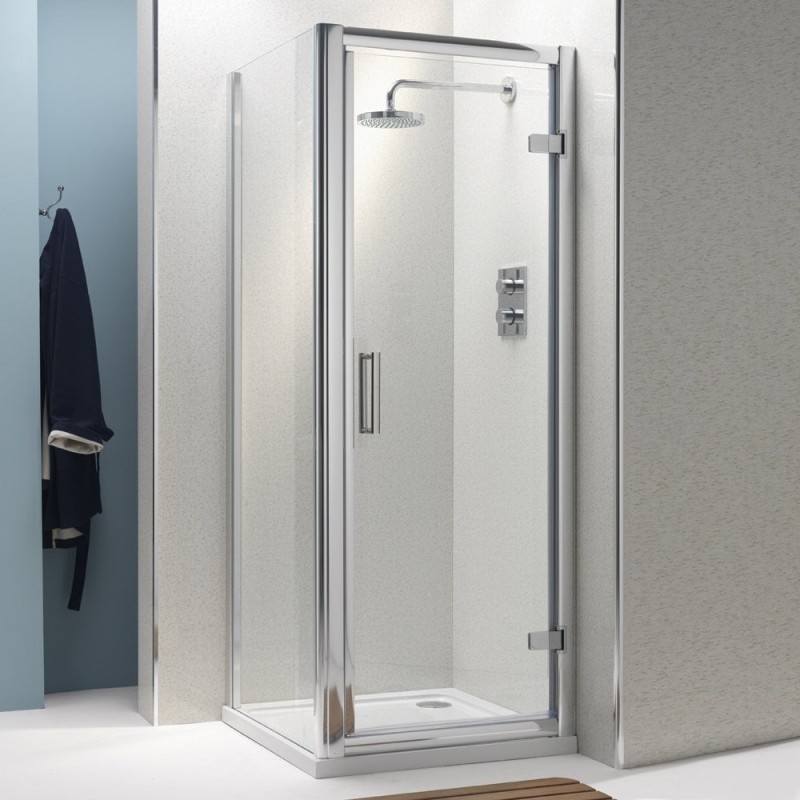 Ascent 8mm Hinged Doors with Easy-Clean Glass