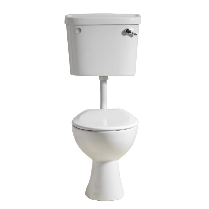 Ebony Low Level Lever WC including Soft Close Seat