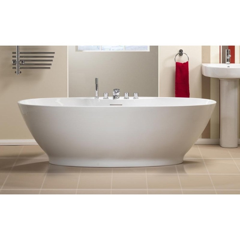 Oregon Freestanding Bath with Option 4 Whisper Airspa