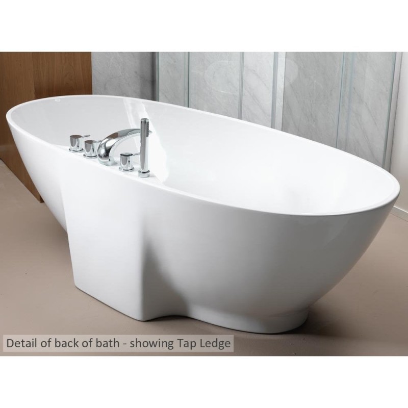 Oregon Freestanding Bath with Option 4 Whisper Airspa