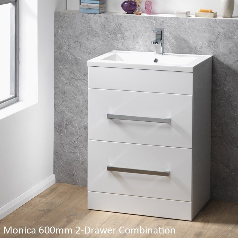 Monica 500mm & 600mm Floorstanding Unit with Drawers