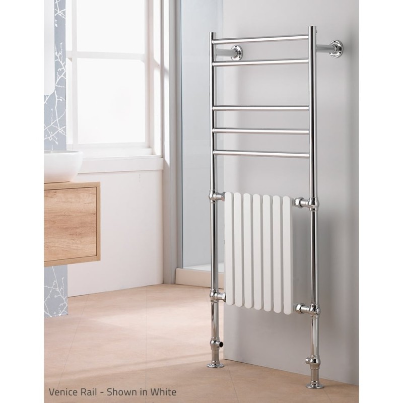 Venice Traditional Rails - Available with Chrome or White Radiator