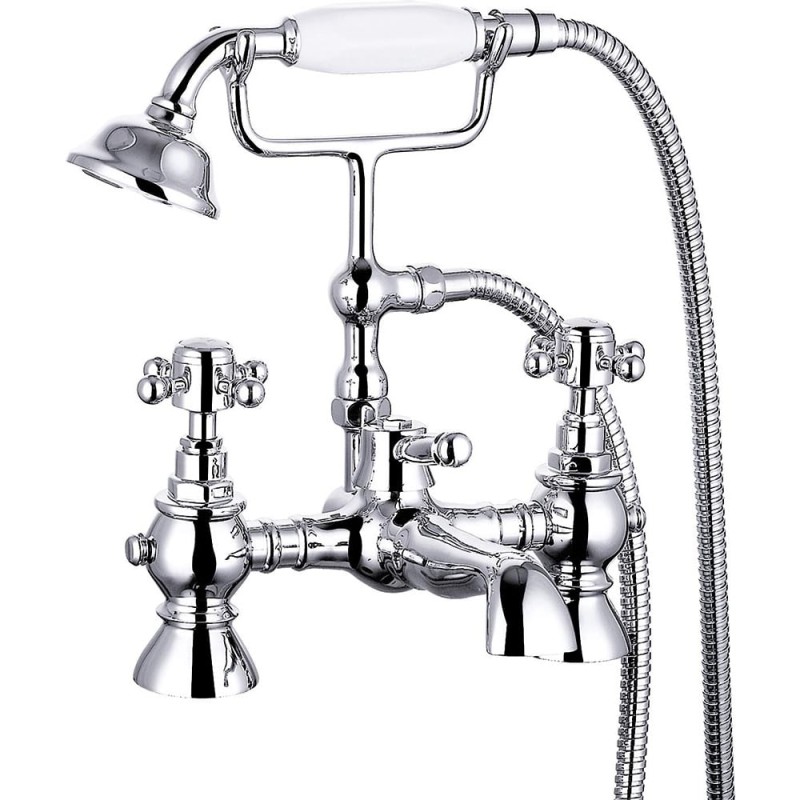 Nostalgic Bath Shower Mixer & Kit (2 hole)