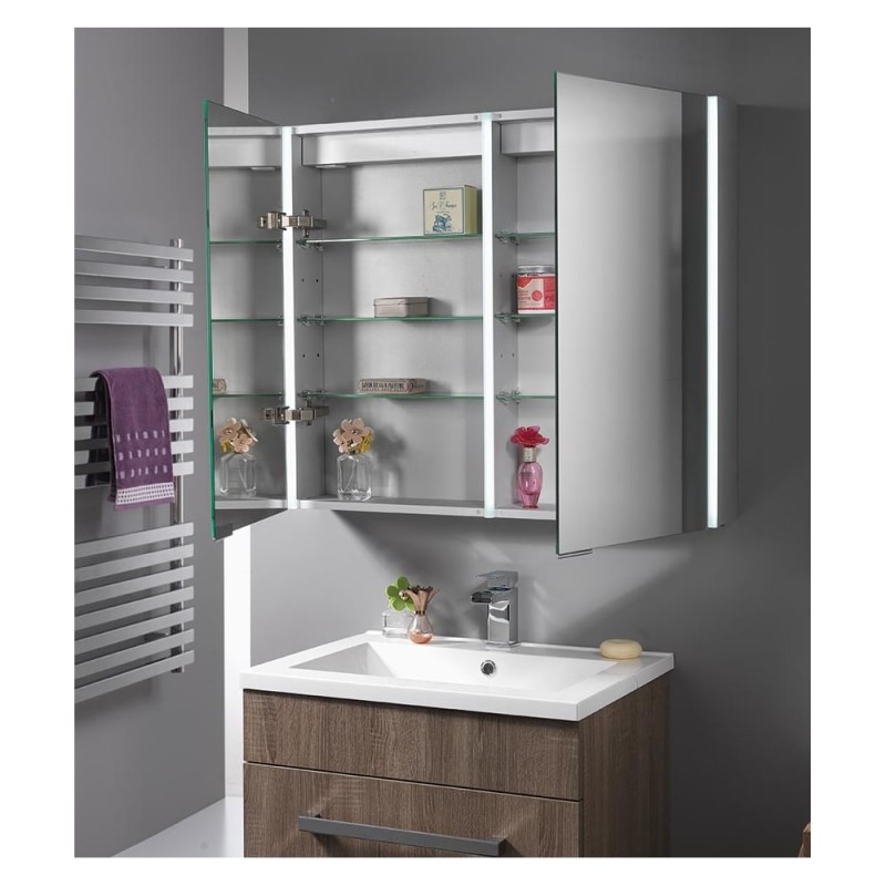 Calvus Mirrored Cabinet - 4 Size Options