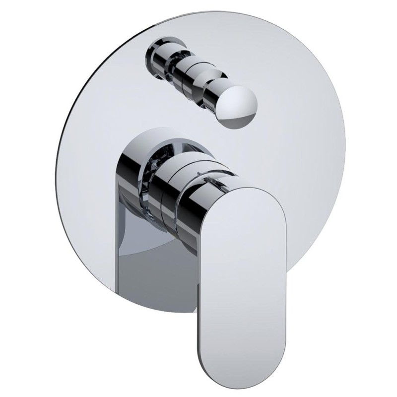 Opal Manual Shower Valve with Diverter - 2 Outlets (controls 2 functions, 1 at a time)