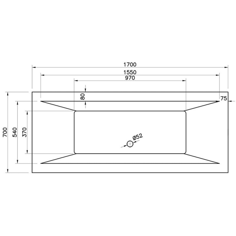 Arizona Double Ended Bath (Standard or Superspec)