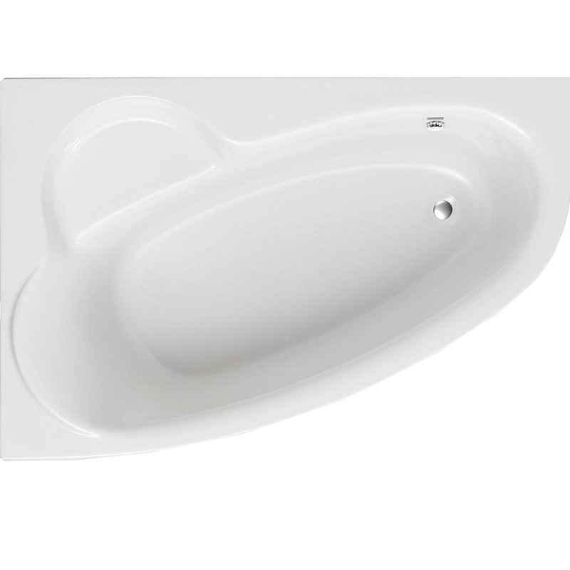 Tennessee Offset Corner Bath & Panel with Option 2 Whirlpool