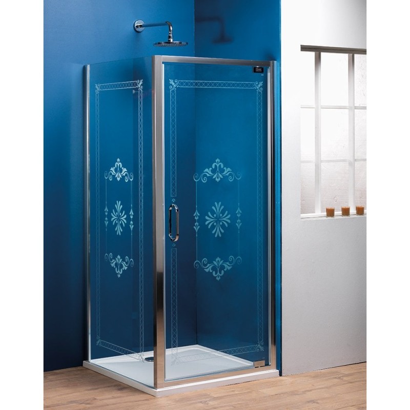 Nostalgic 6mm Pivot Doors with Easy-Clean Glass