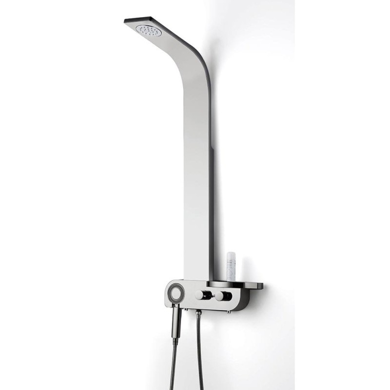 Bologna Shower Column with Curved Shower Head & Shower Kit
