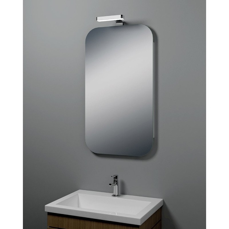 Urban Mirror with Light Fitting - 2 Size Options