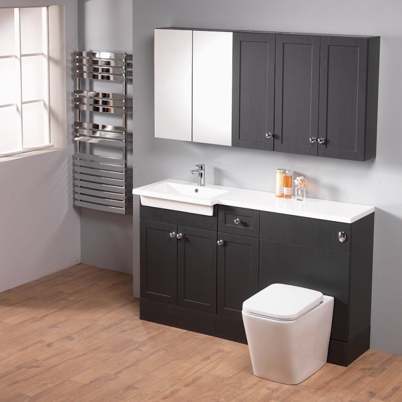 Ritz 150 Combination with Square 1-Piece Basin