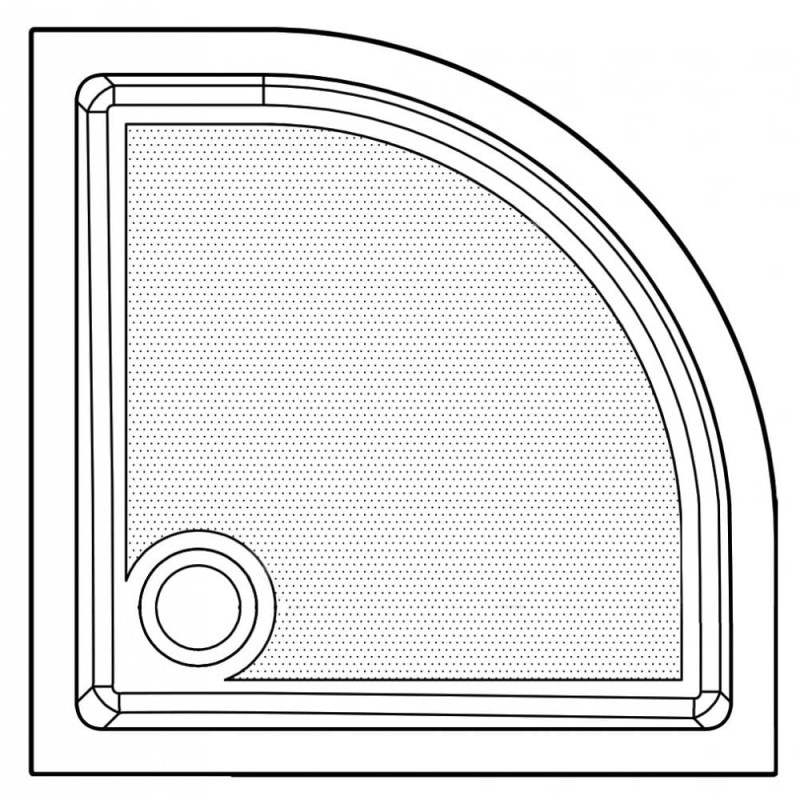 Genesis 40mm Anti-Slip Quadrant Trays