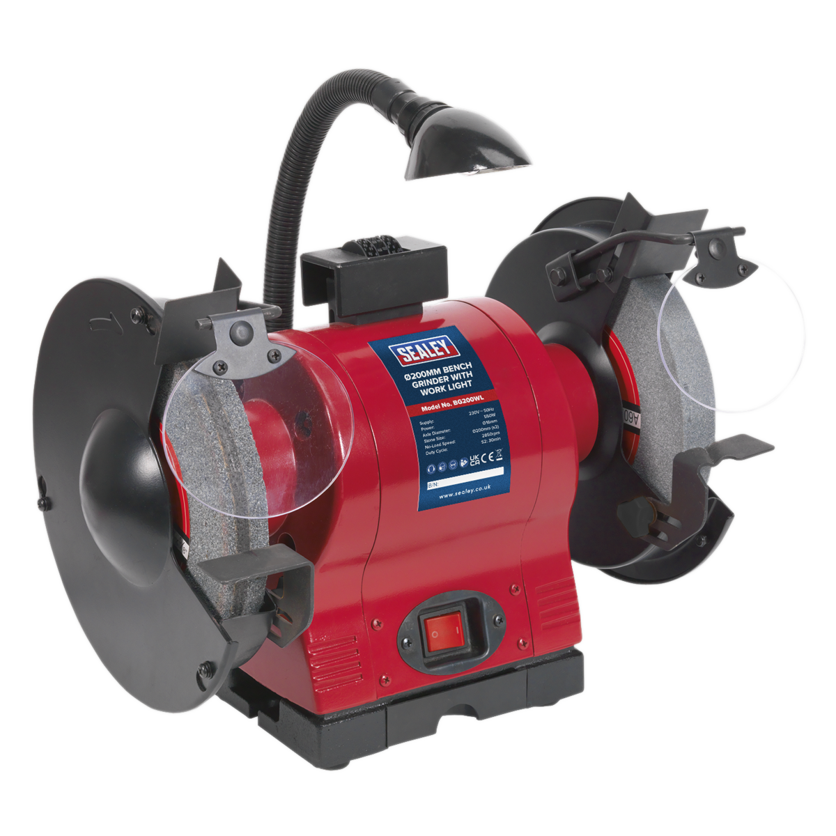 Sealey Bench Grinder 200mm with Work 